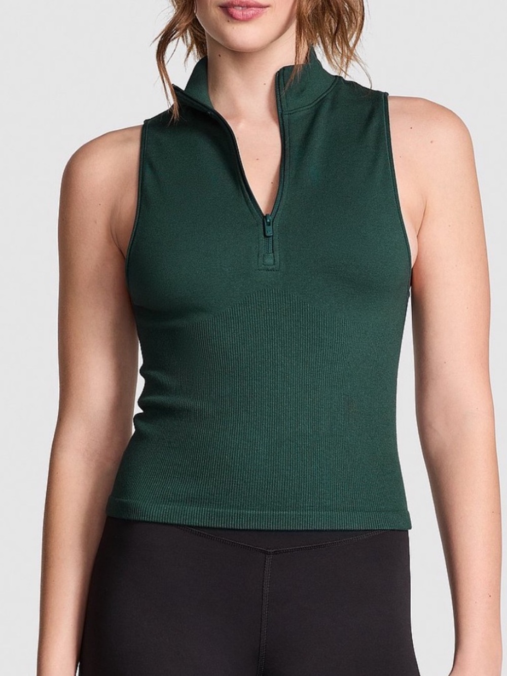 PINK Victoria Secret zip up tank top